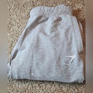 Gymshark Grey Sweatpants With Drawstring Size Small